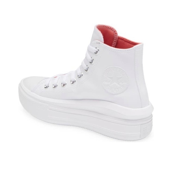 {Converse} Move platform high-top leather sneaker - Picture 2 of 4